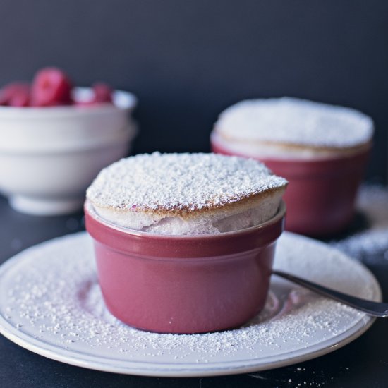 Raspberry Soufflé