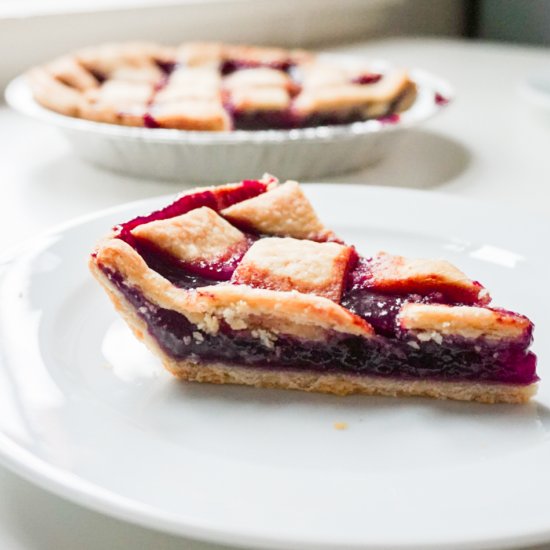 Concord Grape Pie