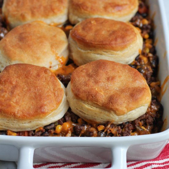 Mexican Biscuit Casserole