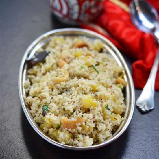 Samvat Pulao |Barnyard Millet Pulao