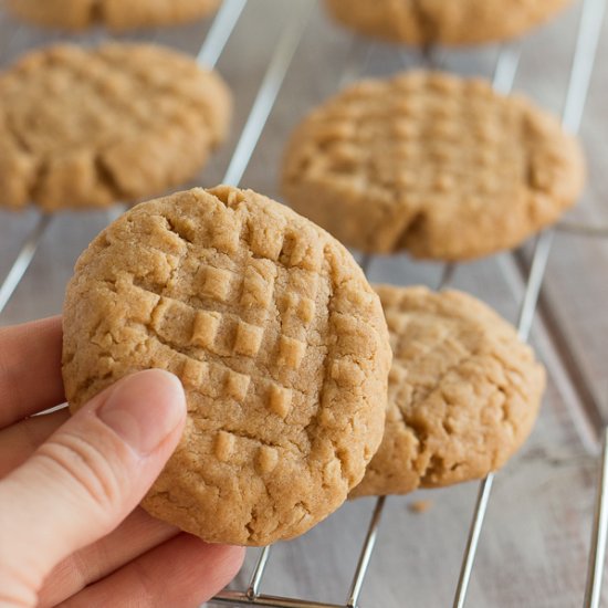 Vegan Peanut Butter Cookies