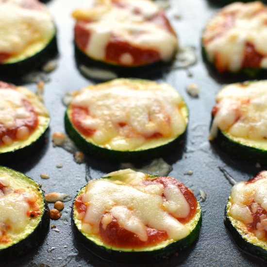 Zucchini Pizza Bites