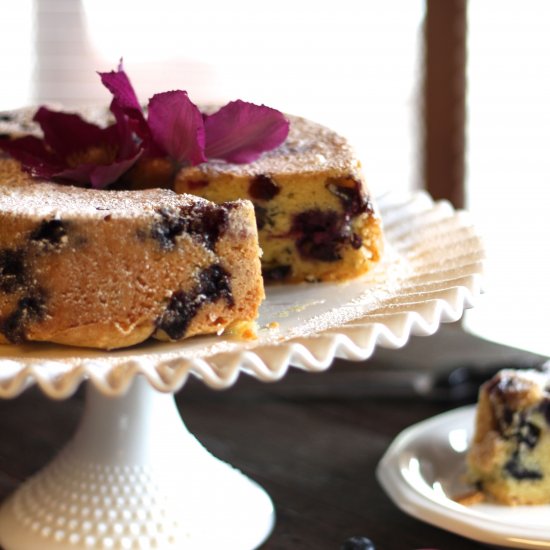 Lemon Blueberry Pound Cake