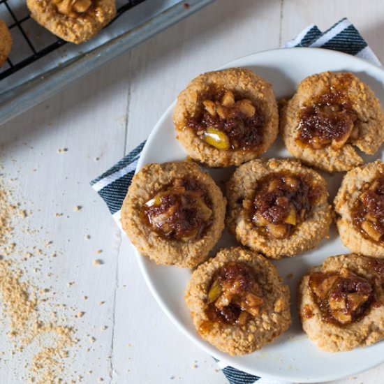 Apple Pie Thumbprint Cookies