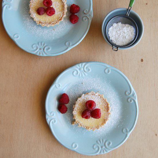 Lemon cheesecake tartlets