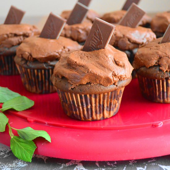 Mint Chocolate Cupcakes