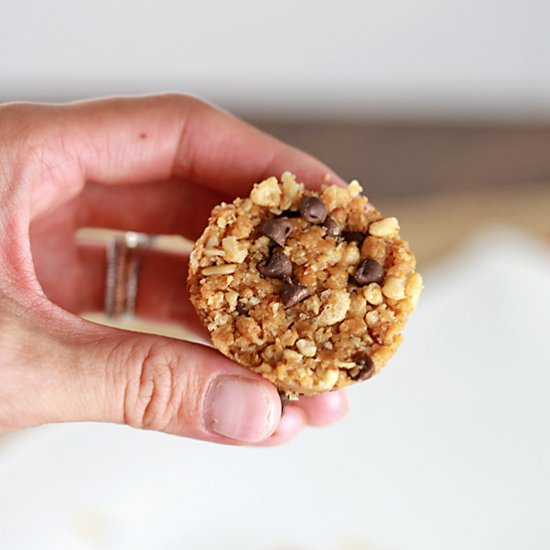 Peanut Butter Chocolate Snack Bites