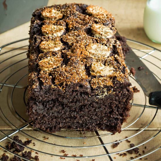 Double Chocolate Banana Bread