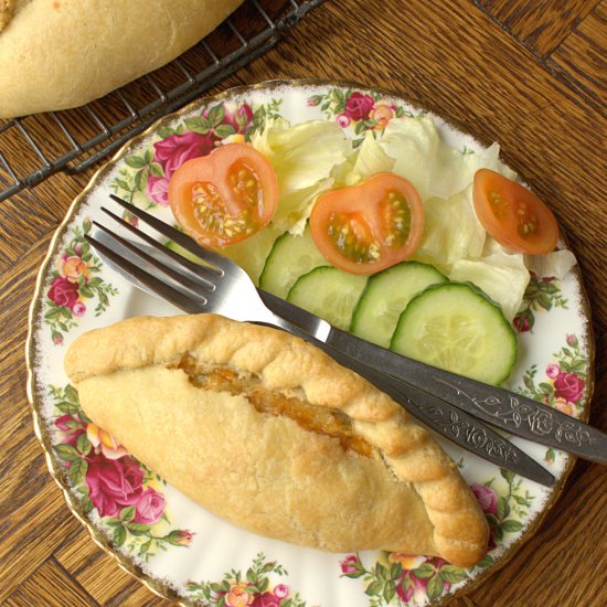 Three Cheese and Onion Pasties