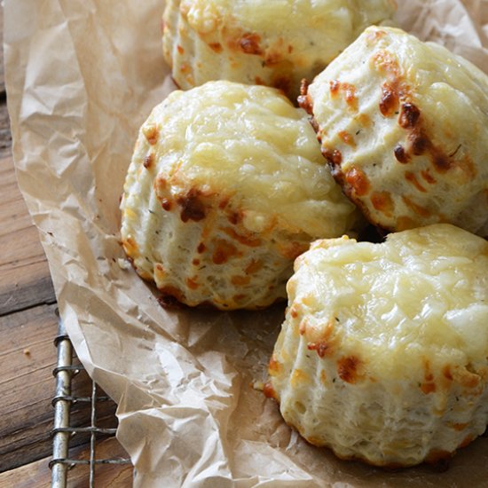 Savory Thyme & Swiss Cheese Scones