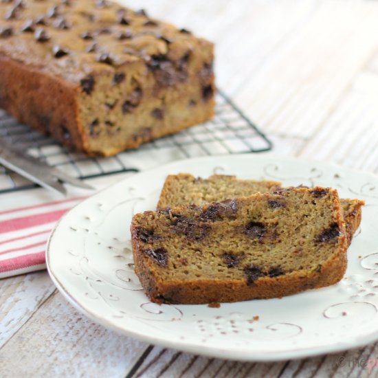 Cinnamon Chocolate Banana Bread