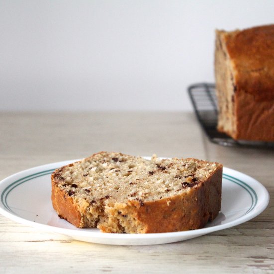 Dark Chocolate Coconut Bread