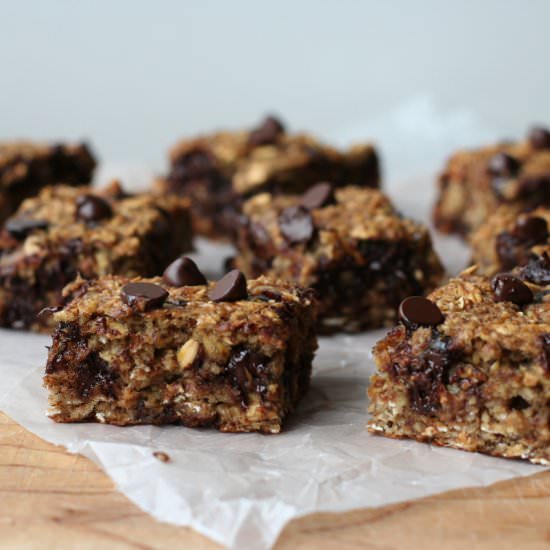 Banana Oatmeal Squares