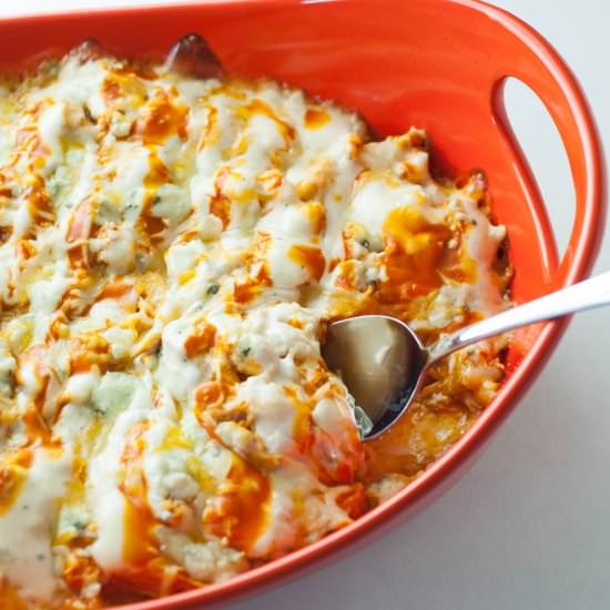 Cheesy Buffalo Chicken Dip