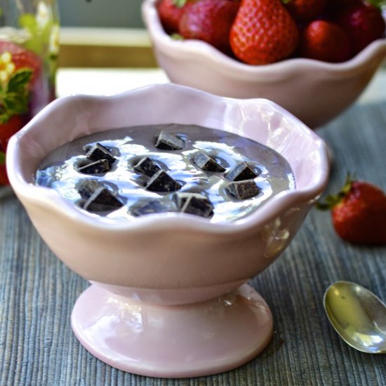 Double Chocolate Yogurt Dip