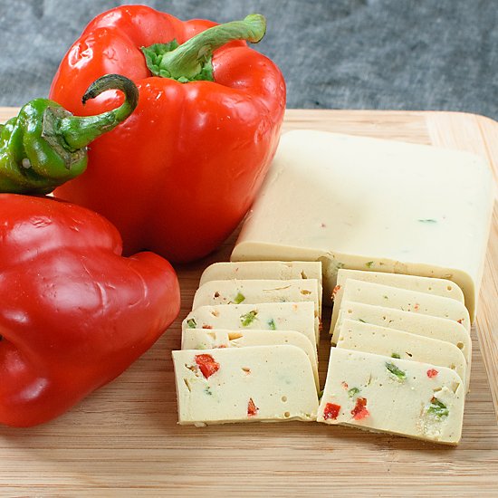 Vegan Pepper Jack Cheese