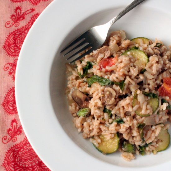 Vegan Pressure Cooker Risotto