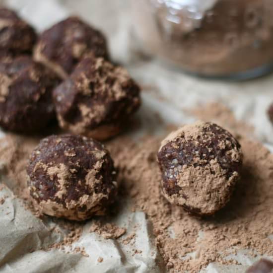 Chocolate Hazelnut Truffles