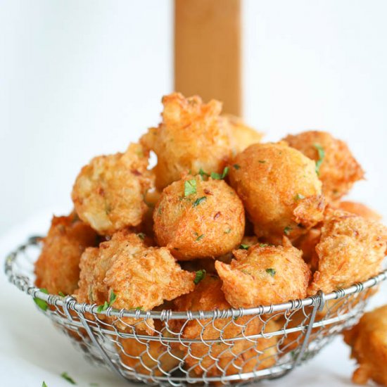 Jamaican Cod Saltfish Fritters