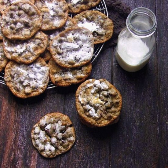 Honey Marshmallow Cookies