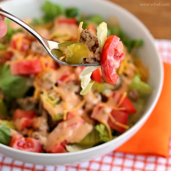 Cheeseburger Salad