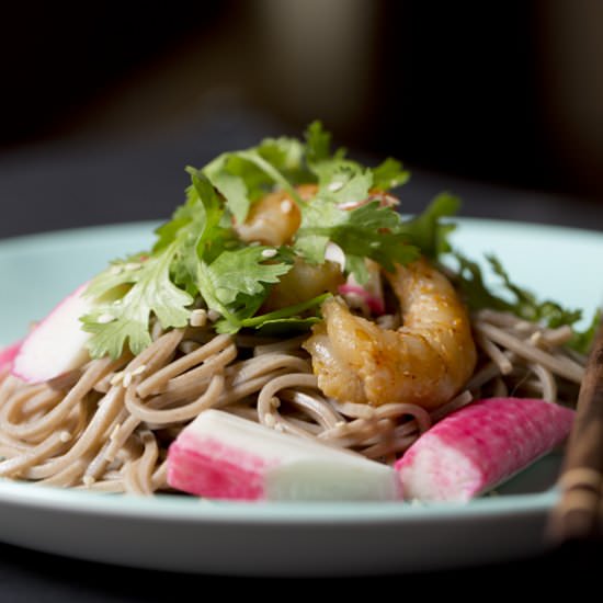 Cold Soba Noodle Salad