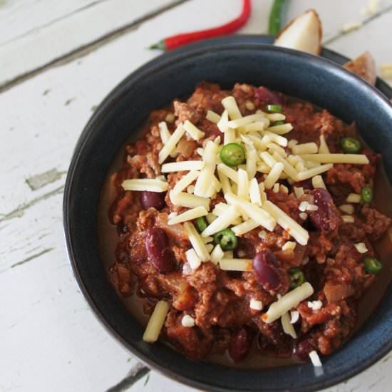 Quick & Easy Weekday Chilli