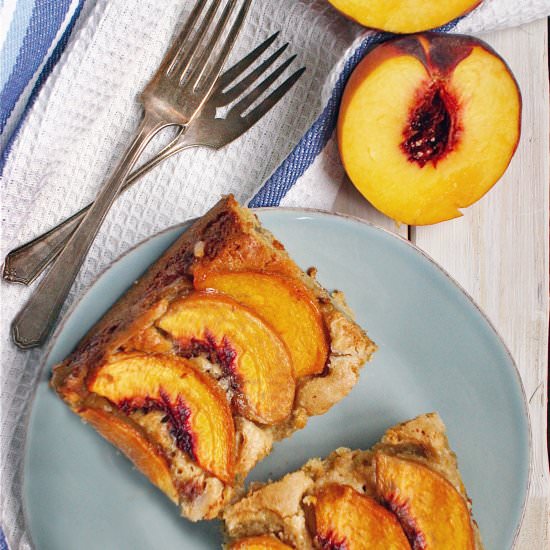 Fresh Peach Cake