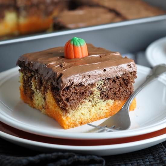 Halloween Poke Cake