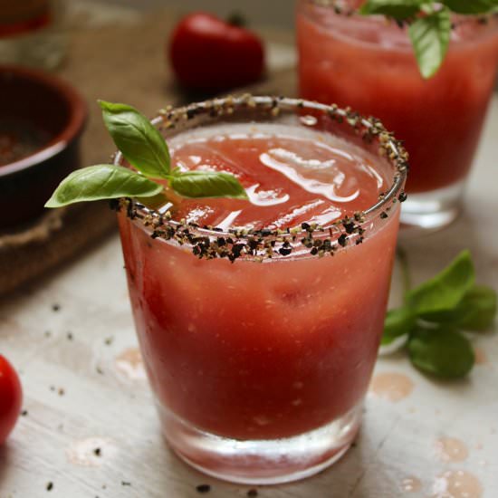 Light and Simple Bloody Marys