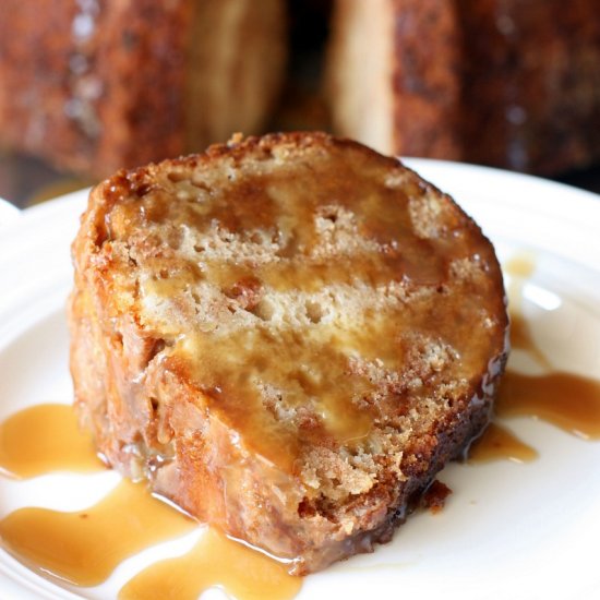 Caramel Apple Bundt Cake