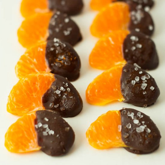 Mandarins & Chocolate and sea salt