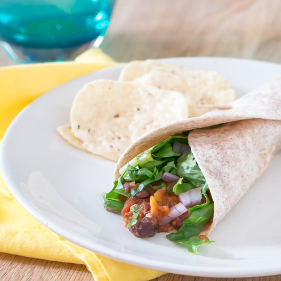 Crock Pot Vegetarian Tacos