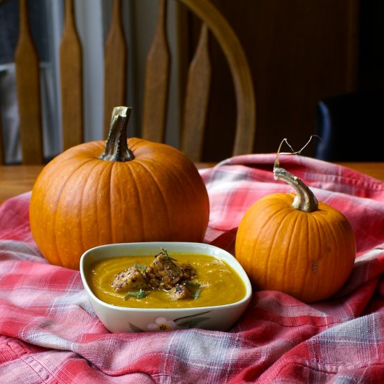 Sweet Pumpkin Spiced Soup