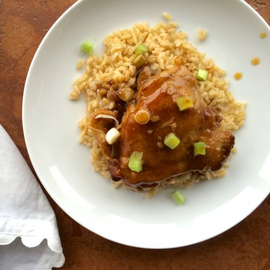 Slow Cooker Honey Garlic Chicken