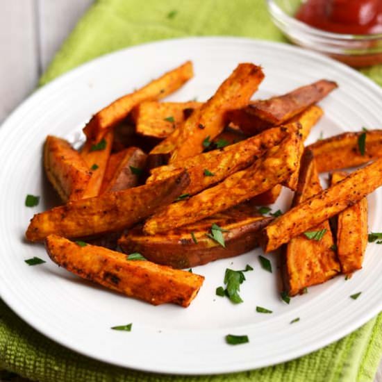 Oven Baked Sweet Potato Fries