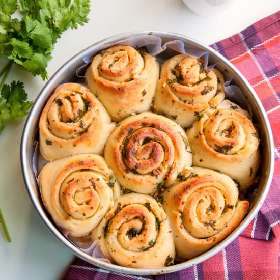 Pull apart Garlic Rolls