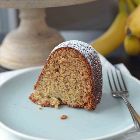 Classic Banana Bundt Cake