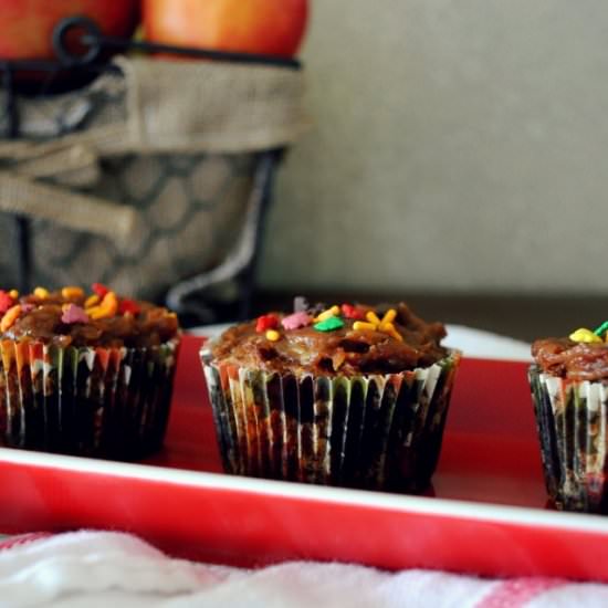 Caramel Apple Cupcakes