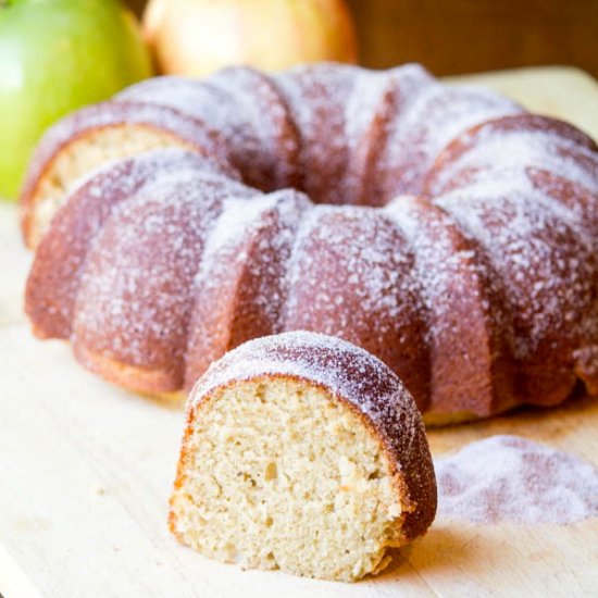 Apple Cider Donut Cake