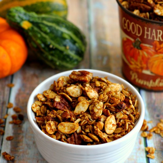 Pumpkin Spice Granola