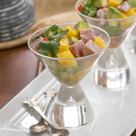 Tuna and Mango Ceviche