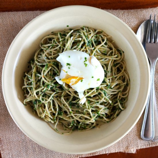 Kale and Walnut Pesto