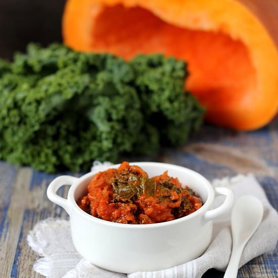 Squash and Kale Stew