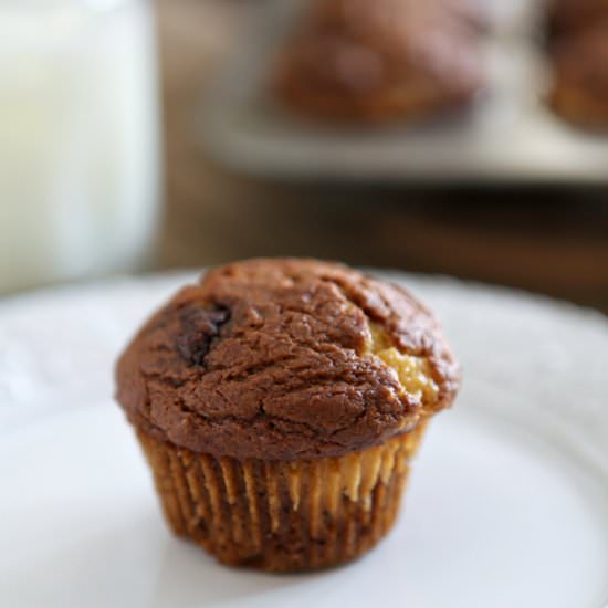 Pumpkin Muffins with Cream Cheese