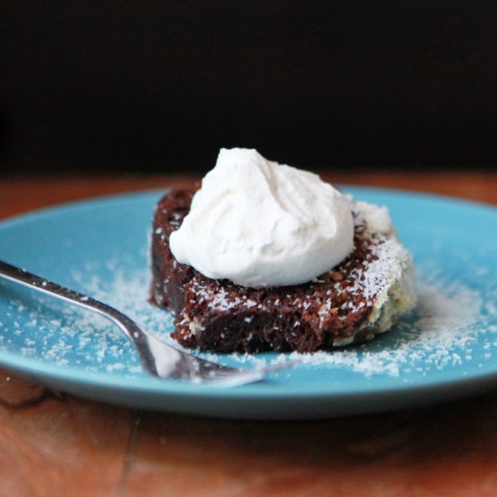 Chocolate Coconut Mounds Cake