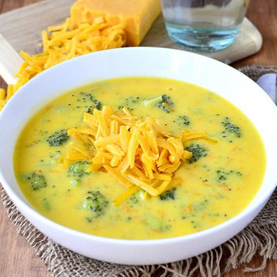 Perfect Broccoli Cheese Soup