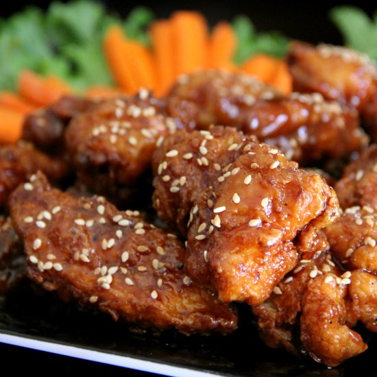 Honey Teriyaki Boneless Wings