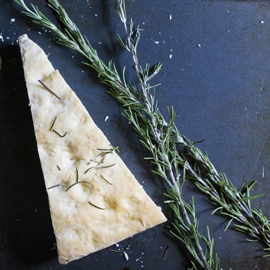 Rosemary and Sea Salt Focaccia