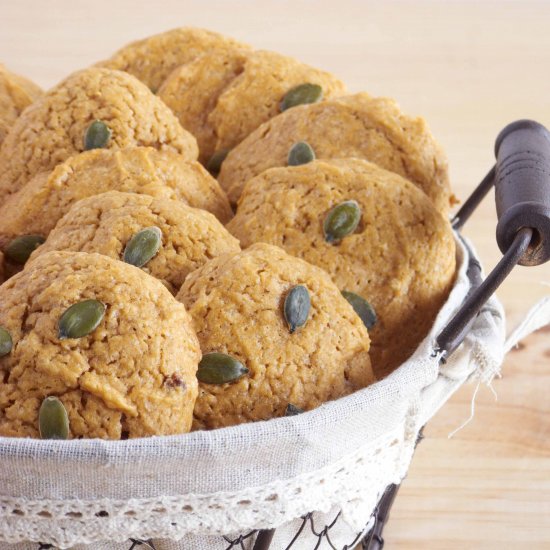 Vegan Pumpkin Cookies